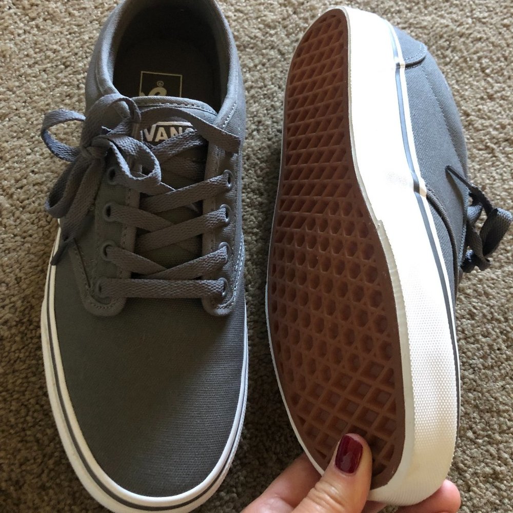 Vans, men's 8, gray